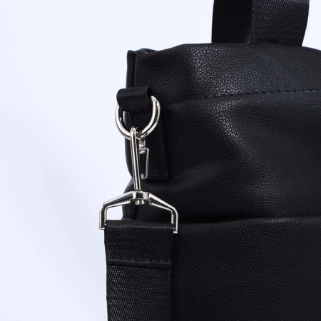 Female bag Textura, chover, large size, black color-4