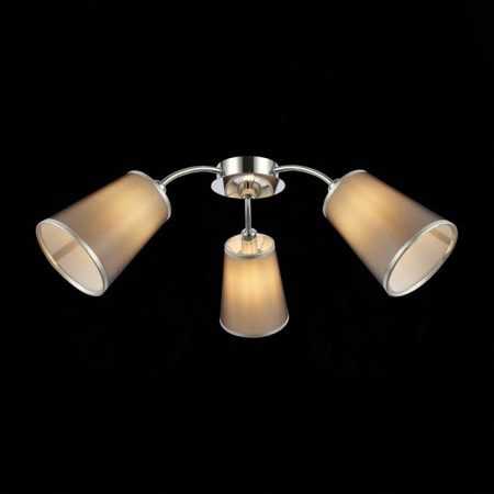 Ceiling EVOLUCE lamp. Sle103002-03. Maleonte. 3x40 watts, E14, 67x67x24 cm, chromium color-9