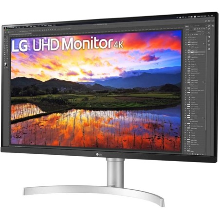 Monitor LG 31.5 "32un650-W White IPS LED 16: 9 HDMI M/M matte HAS 350CD 178g/178g 3840x21 10046-2