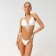 Swimsuit female separate minku color white, size 46