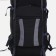 Tourist backpack, TAIF, 90 l, cord department, outer pocket, 2 side nets, black/gray color