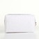 Cosmetic bag with lightning, white color
