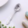 A spoon is registered, tea, with an engraving "Elena", h = 14