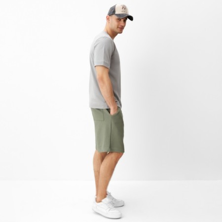Men's shorts Minaku: Casual Collection Man Color Khaki, Rr. 56-2