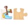 Developing puzzles from wood "Seasons"