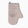Gift set is prepared from the heart: a towel, a mittens-output, a brush, a blade, a whisk