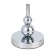 Evoluce bedside lamp. Sle107104-01. Pazione. 1x40 W, E14, 16x16x58 cm, chromium color