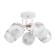 Gabriel chandelier 5x60W E27 white 46x46x28cm