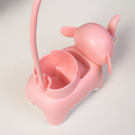 Table lamp "Elephant" LED 3W USB pink 9x15x31 cm Risalux-5