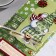 Handmade envelope "Merry Christmas and New Year!" Snowman, Christmas tree, snowflakes