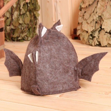 Brown Model Hat "Dragon"-2