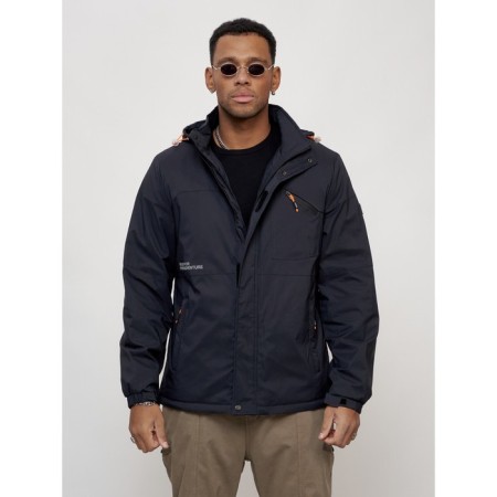 Sports male jacket, size 56, dark blue color-1
