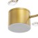 Sendi chandelier 7XLED 150W 3000-6000K white-gold 81x81x21 cm Bayerlux