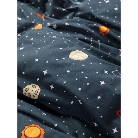 Bed linen 1.5 joint venture "Planets", size 145x215 cm, 145x215 cm, 70x70 cm - 2 pcs-9