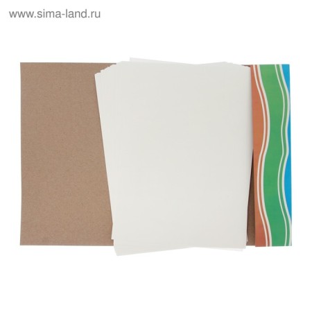 A4 drawing folder, 20 sheets "Tigerok", density 120g/m2-2