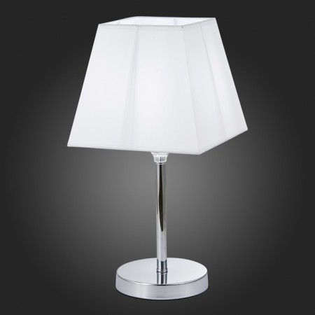 Evoluce bedside lamp. Sle107604-01. Grinda. 1x40 W, E14, 22x22x43 cm, chromium color-1