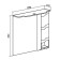 Cabinet-mirror "Style 65" Right
