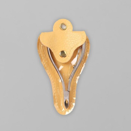 Manicure nippers, 10 cm, blade length - 7 mm, in a case, silver color-4