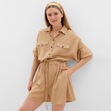 Combine Women Minaku: Casual Collection Beige Color, Rr. 48