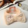 Hair bandage "sequins" 19.5*5.5 cm cream