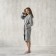 Tao robe, size XL, gray color