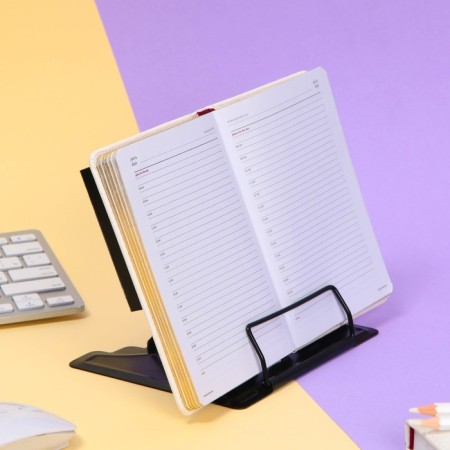 Book stand with an organizer for pencils "No. 1", 16 x 16 cm-5