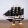 Ariadna ship, 20x5x19cm, black sails