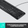 Keyboard + Logitech MK120 mouse: black mouse: black/gray USB (920-002562)