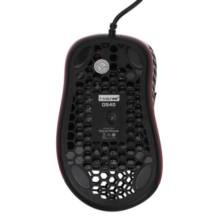Computer Windigo MB-1.4, game, optical, with backlight, 3200 dpi, 1.5 m, USB, black-11