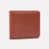 Male purse without fastening, for bills, for cards, brown color