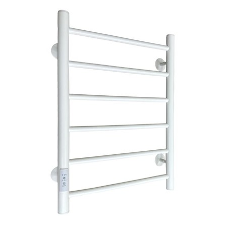 The electric heated towel “Sanprise” Aurora P6, 400x600 mm, left, white-1