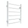The electric heated towel “Sanprise” Aurora P6, 400x600 mm, left, white