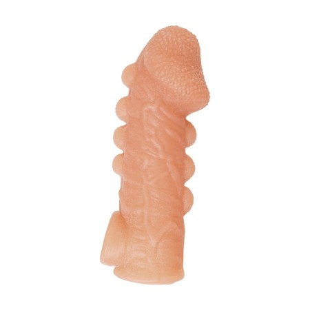 Kokos nozzle is realistic with additional stimulation, TPE, bodily, 15.6 cm, l-1