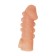 Kokos nozzle is realistic with additional stimulation, TPE, bodily, 15.6 cm, l