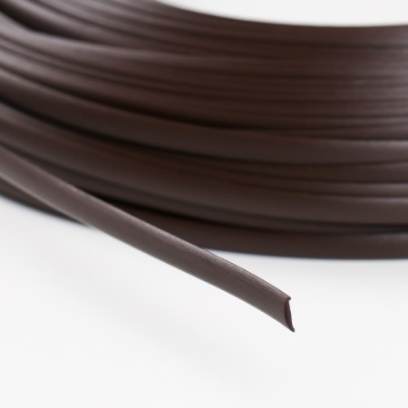 Artificial Smooth rattan 8 mm 100 m crescent (wenge)-3