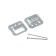 Klyimer Tundra, No. 3, galvanized, with nails, 100 pcs