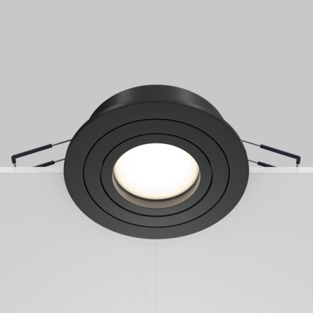 The built-in lamp Technical DL023-2-01B, 1x50W, 9.2x9.2x2.5 cm, GU10, Black Color Black-4