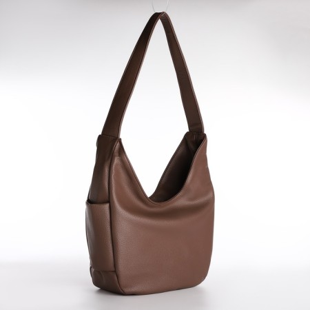 Female bag Textura, bag, medium size, brown color-2