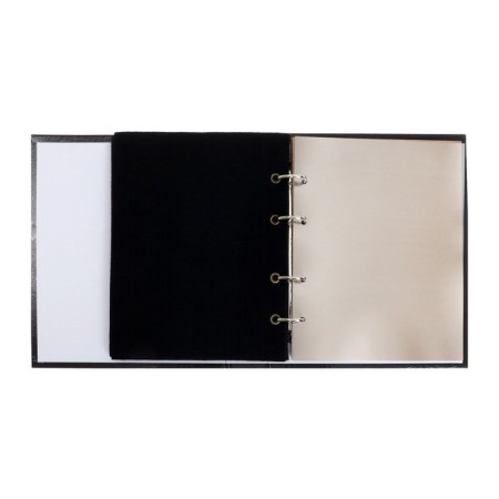 Album for badges, tokens, awards, 230x270mm Optima, with fabric sheets-3