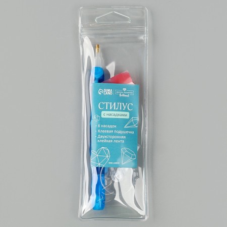 Stylus in individual packaging with 5 nozzles and adhesive pillow-9