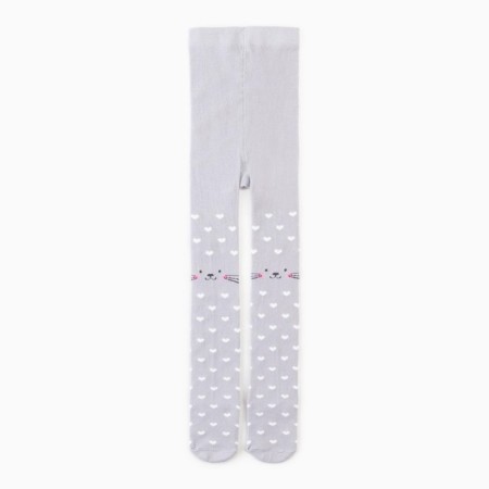 Children's tights KAFTAN "Cat" 116-122 cm, color gray color-1