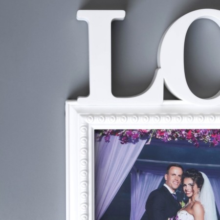Photo frame-collage "Love" in 3 photos (plastic screen)-2