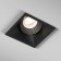 Builtrous lamp Elektrostandard, Punto, 90x90x43 mm, GU10, black color