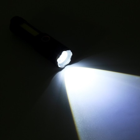 Manual battery, 5 watts, 400 mAh, XPE, COB, ZOOM, 4 modes, Type-C-6