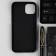 Hoco Case for iPhone 14, Kevland texture, black and gray