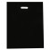 Polyethylene package with a cut pen, black, 40 x 50 cm, 90 μm