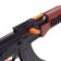 AK-47 toy automatic, shoots with suction cups