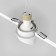 The built-in lamp Technical DL044-01-GU10-W, GU10, 1x12 W, 68x68x70 mm, white with gold
