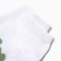 Women's socks shortened "cubs", white/olive color, river 23-25