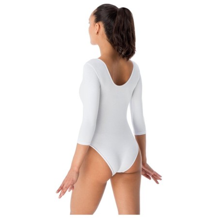 A swimsuit for gymnastics and dancing Grace Dance, p. 40, white color-4